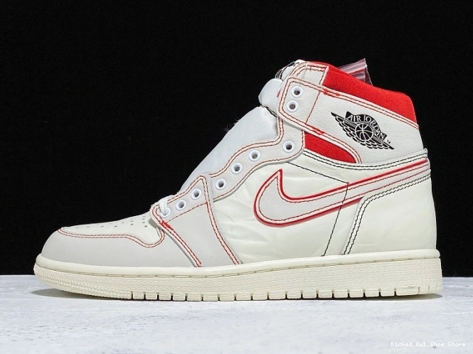 Kicked Out Shoe Store OG Retro Gym 1 Jordan Red High Air 555088-160 
